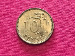 Münze Münzen Umlaufmünze Finnland 10 Penniä 1982 - Finland