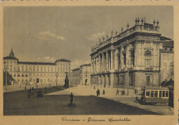 Cartolina Torino - Piazza Castello - Places & Squares