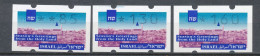 ISRAEL 1993 - FRAMA LABELS - AEASON GREETINGS FROM THE HOLY LAND 0,85-1,30-1,60                                      Hk2 - Franking Labels