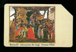 100 Golden - Botticelli Adorazione Dei Magi Da Lire 5.000 Pkappa - Pubbliche Pubblicitarie