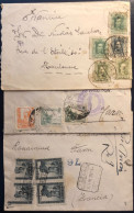 Espagne, Divers Lot De 3 Enveloppes - (B1862) - Lettres & Documents