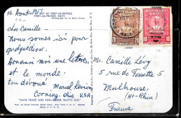 N450 - HAITI - CP DE PORT AU PRINCE DU 18/08/1951 POUR LA FRANCE - Haïti