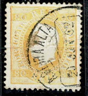 Portugal, 1870/6, # 43 Dent. 12 1/2, Ambulancia Da Beira Alta, Used - Oblitérés