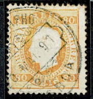 Portugal, 1870/6, # 43 Dent. 12 3/4, Telegrafo, Used - Oblitérés