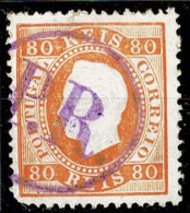 Portugal, 1870/6, # 43 Dent. 12 3/4, Used - Oblitérés