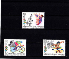 Olympics 1996 - Cycling - LIECHTENSTEIN - Set MNH - Summer 1996: Atlanta