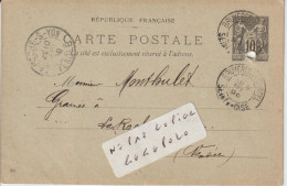 BRUYERES LE CHATEL  - SIMON LOUIS FRERES & Cie - Carte Précurseur De 1899 - Bruyeres Le Chatel