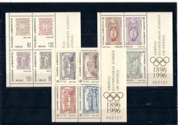 Olympics 1996 - History - GREECE - 3 S/S MNH - Zomer 1996: Atlanta