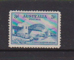 AUSTRALIA    1932     Opening  Of  Sydney  Harbour  Bridge    3d Blue    MH - Mint Stamps