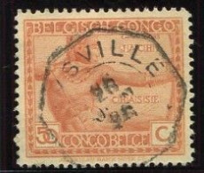 Congo Thysville Oblit. Keach T1C.1-DMy Sur C.O.B. 123 Le 26/06/1926 - Usados