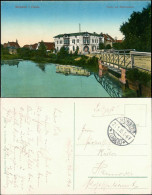 Ansichtskarte Munster (Örtze) Partie Am Mühlenteich 1915 - Munster