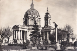 Cartolina Torino - Basilica Di Superga - Iglesias