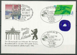 Olympics 1996 - History - GERMANY - Postcard - Ete 1996: Atlanta