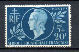 Col41 Colonies AEF Afrique équatoriale N° 197 Neuf XX MNH  Cote 2,00 € - Ongebruikt