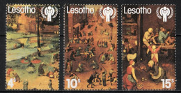 1979 Lesotho International Year Of The Child Set MNH** B587 - UNICEF