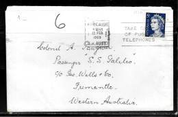 N446 - AUSTRALIE - LETTRE DE ADELAIDE DU 12/02/1969 - Briefe U. Dokumente