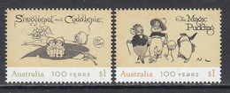 2018 Australia Children's Bush Clasics Literature Koala Penguin Complete Set Of 2 MNH @ Below Face Value - Neufs