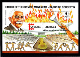 Olympics 1996 - History - JERSEY - S/S MNH - Ete 1996: Atlanta