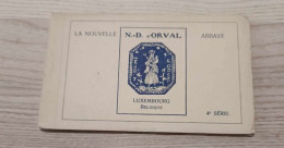 Carnet De Cartes Complet - Belgique - Notre Dame D'Orval - La Nouvelle Abbaye - 4è Série  - Cartes Postales Anciennes - Andere & Zonder Classificatie