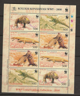 2000 MNH Indonesia ZBL MS 10 Postfris** - Indonésie