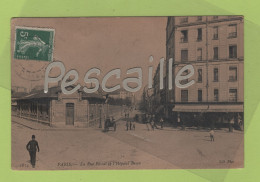 75013 PARIS 13e ARRONDISSEMENT - CP ANIMEE LA RUE PASCAL ET L'HOPITAL BROCA - ND PHOT N° 1814 - CIRCULEE - Santé, Hôpitaux