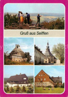 72790644 Seiffen Erzgebirge Bergbaude Rundkirche Kurort Seiffen Erzgebirge - Seiffen