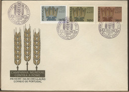 PORTOGALLO - PORTUGAL - FDC 1963 -  CONTRA A FOME - CONTRO LA FAME - FDC