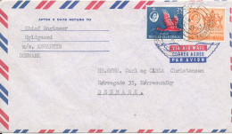 Trinidad & Tobago Air Mail Cover Sent To Denmark 10-1-1967 - Trinidad En Tobago (1962-...)