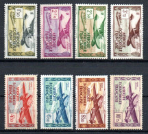 Col41 Colonies AEF Afrique équatoriale PA N° 1 à 8 Neuf XX MNH Cote 18,00 € - Neufs