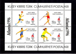 Olympics 1996 - Basketball - TURK.-CYPRUS - Sheet MNH - Summer 1996: Atlanta