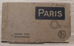 Carnet De Cartes Complet - France - Paris - 12 Cartes Vues Détachables  - Cartes Postales Anciennes - Other & Unclassified