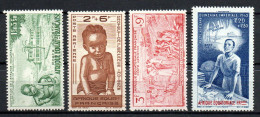 Col41 Colonies AEF Afrique équatoriale PA N° 10 à 13 Neuf XX MNH Cote 10,00 € - Neufs