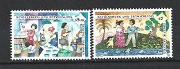 Timbres Nations-Unies Vienne Neuf ** N 194 / 195 - Nuevos