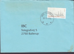 Greenland SISIMIUT 1994 Cover Brief Lettre BALLERUP Denmark Europa CET Stamp (single) - Storia Postale