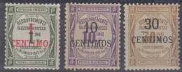 MAROC  - Taxe 6 à 8 * - Cote : 111 € - Timbres-taxe