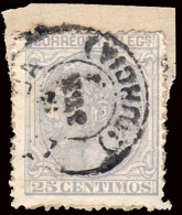Murcia - Edi O 204 - Fragmento Mat Fech. Tp. II "Lorca" - Used Stamps