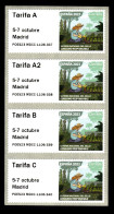 ESPAGNE 2023 ATM ** 4 Tarifs - Machine Labels [ATM]