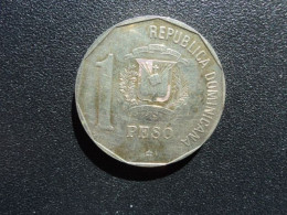 RÉPUBLIQUE DOMINICAINE * : 1 PESO   1992 (c)    KM 82 **   SUP+ - Dominicana