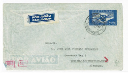 Portugal, 1941, Aéreo, Para Berlin - Lettres & Documents