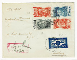 Portugal, 1946, # 649, Para Aalborg - Lettres & Documents