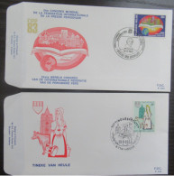 FDC 2084 'F.I.P.P.' En 2100 'Tineke Van Heule' - 1981-1990