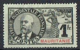 MAUR 2 - MAURITANIE N° 14 Neuf* Gouverneur Général Noël Eugène Ballay - Neufs