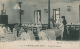 56 SAINT GILDAS DE RHUYS - ABBAYE DE SAINT GILDAS DE RHUYS - LA SALLE A MANGER - Autres & Non Classés