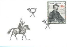 FDC 955 -6 Czech Republic Postal History Of The Czech Republic 2017 - Posta