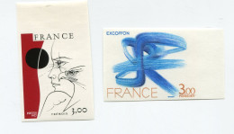 FRANCE N°1950 / 1951 ** NON DENTELES OEUVRES D'ART TABLEAUX - 1971-1980