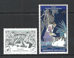 Timbres Nations-Unies Vienne Neuf ** N 206 + 209 - Nuevos