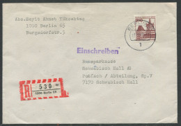 10.326) MiNr.: 589 - EF - EBf - Berlinstempel - Cartas & Documentos