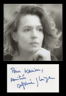 Delphine Gleize - Réalisatrice Française - Carte Dédicacée + Photo - 2003 - Actors & Comedians