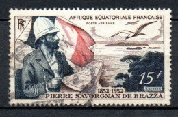 Col41 Colonies AEF Afrique équatoriale PA  N° 55 Oblitéré  Cote 1,50 € - Used Stamps