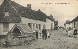 St Fuscien * La Rue De La Mairie * Village Villageois Enfants * Puits - Other & Unclassified
